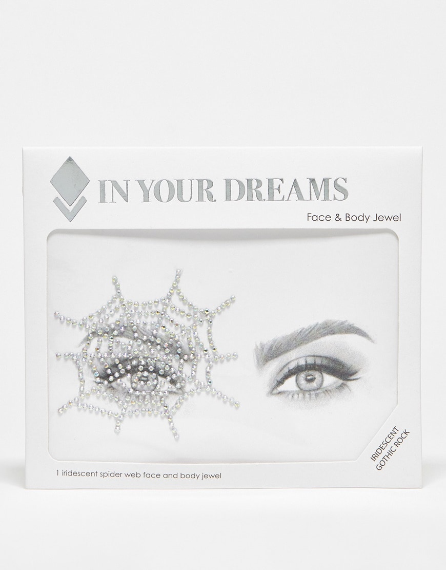 In Your Dreams Cobweb Face Jewels | ASOS Style Feed