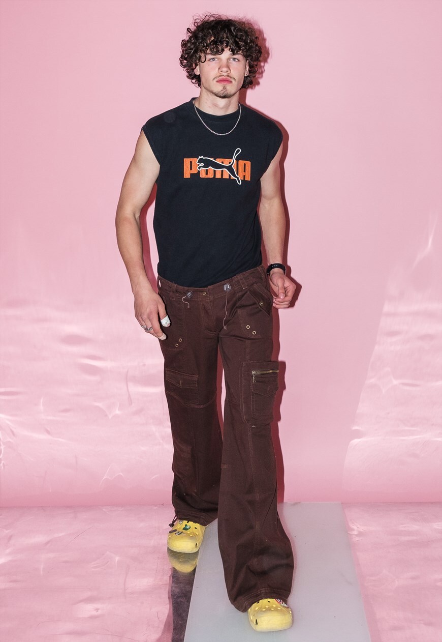 PUMA top and cargo trousers