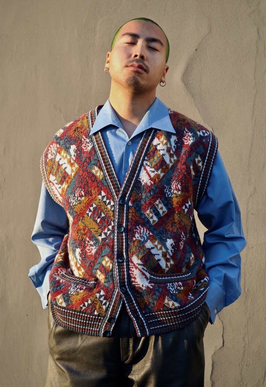 Knitted vest