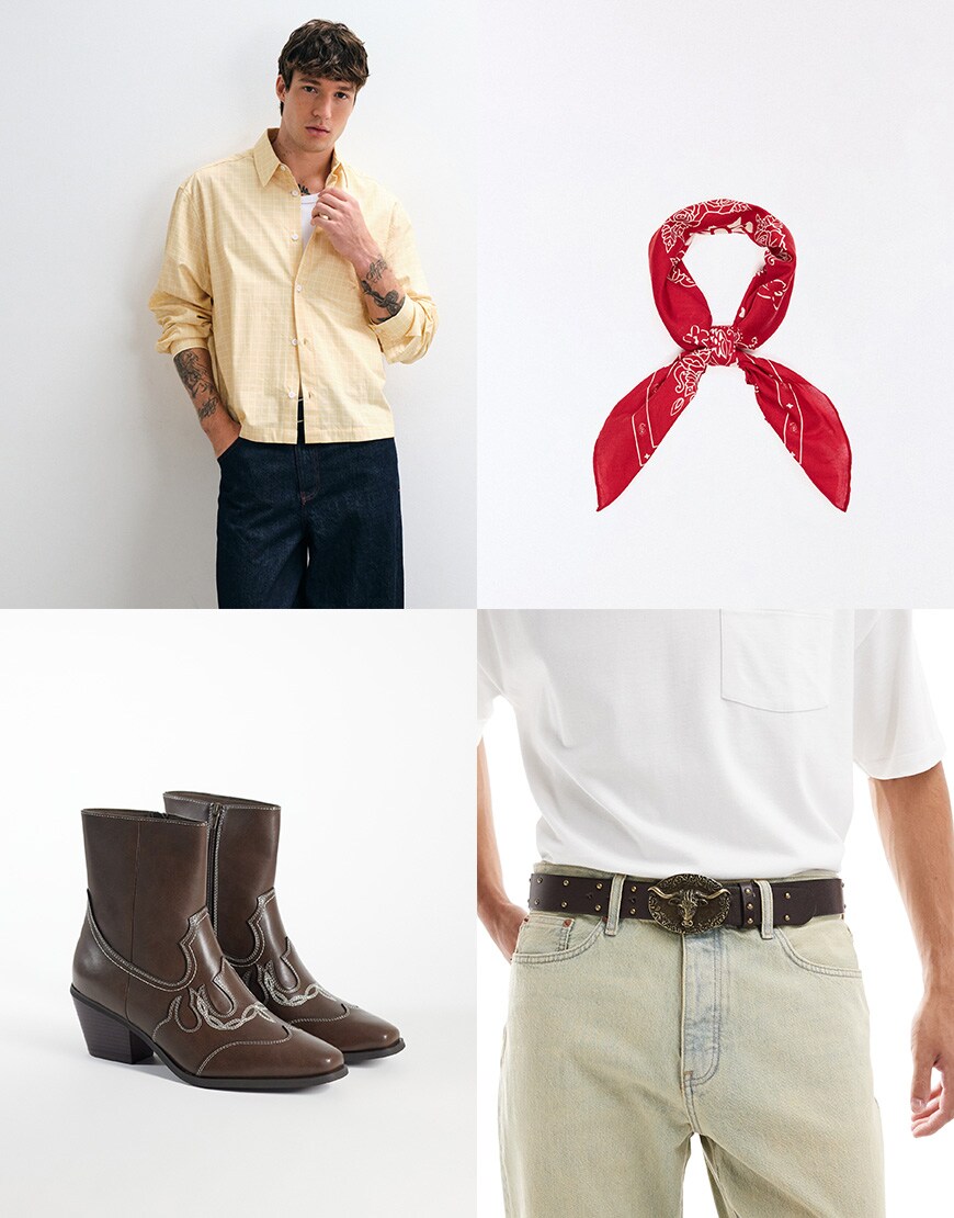 Collage of ASOS products