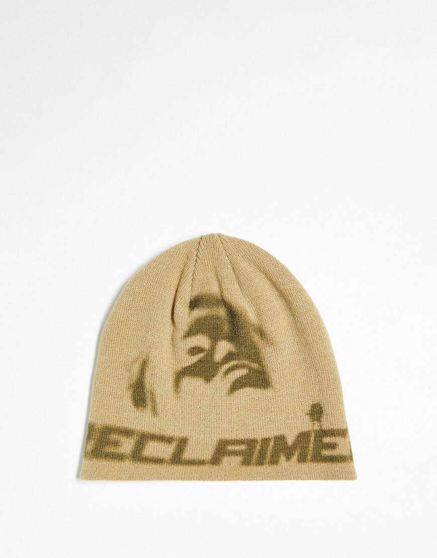 Reclaimed Vintage unisex skull beanie