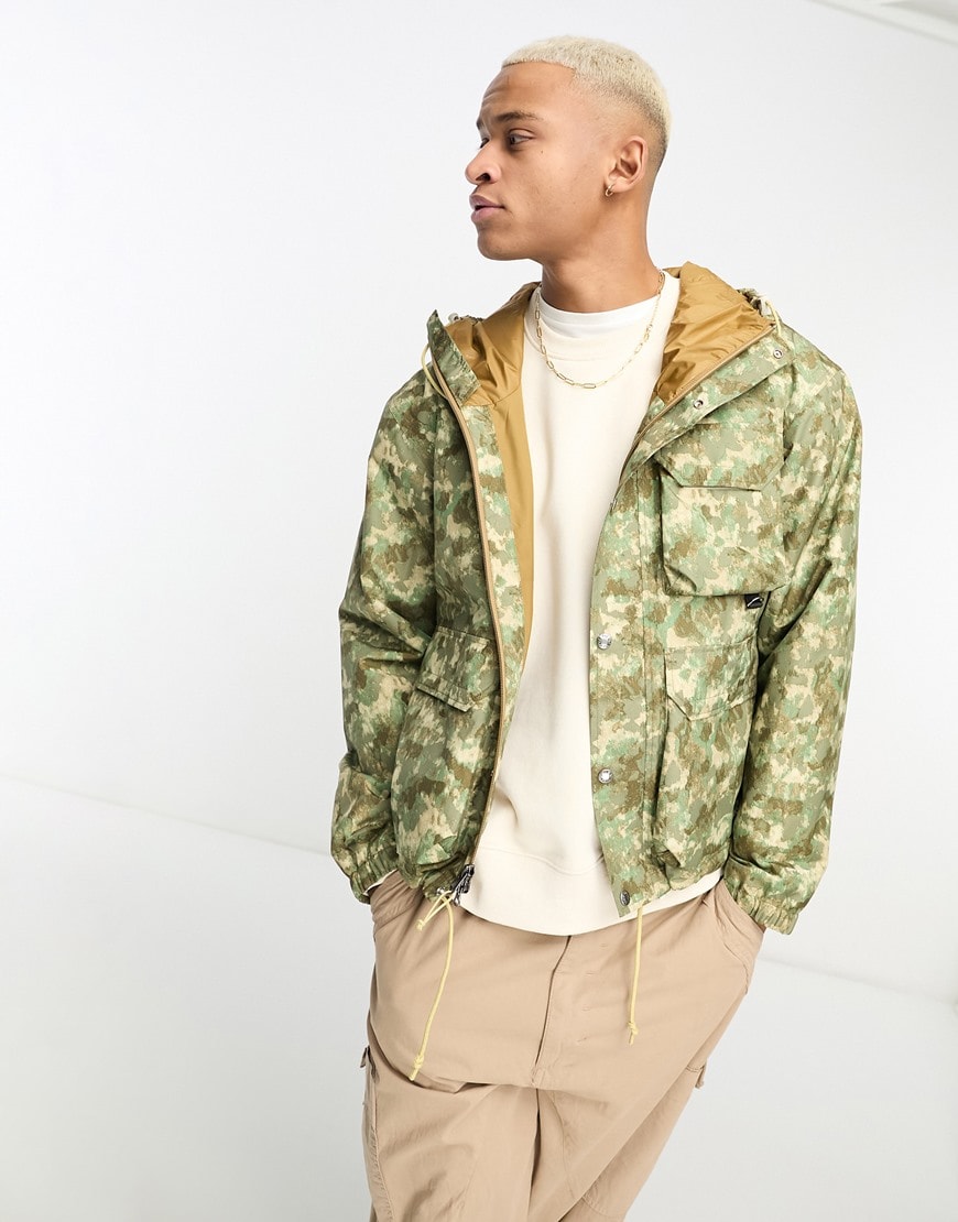 The North Face camo jacket