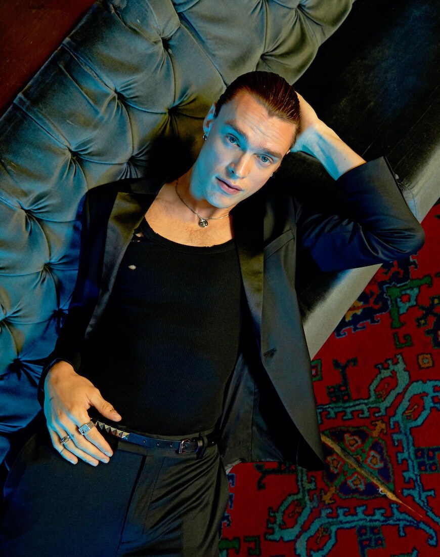 Dinner jacket and trousers