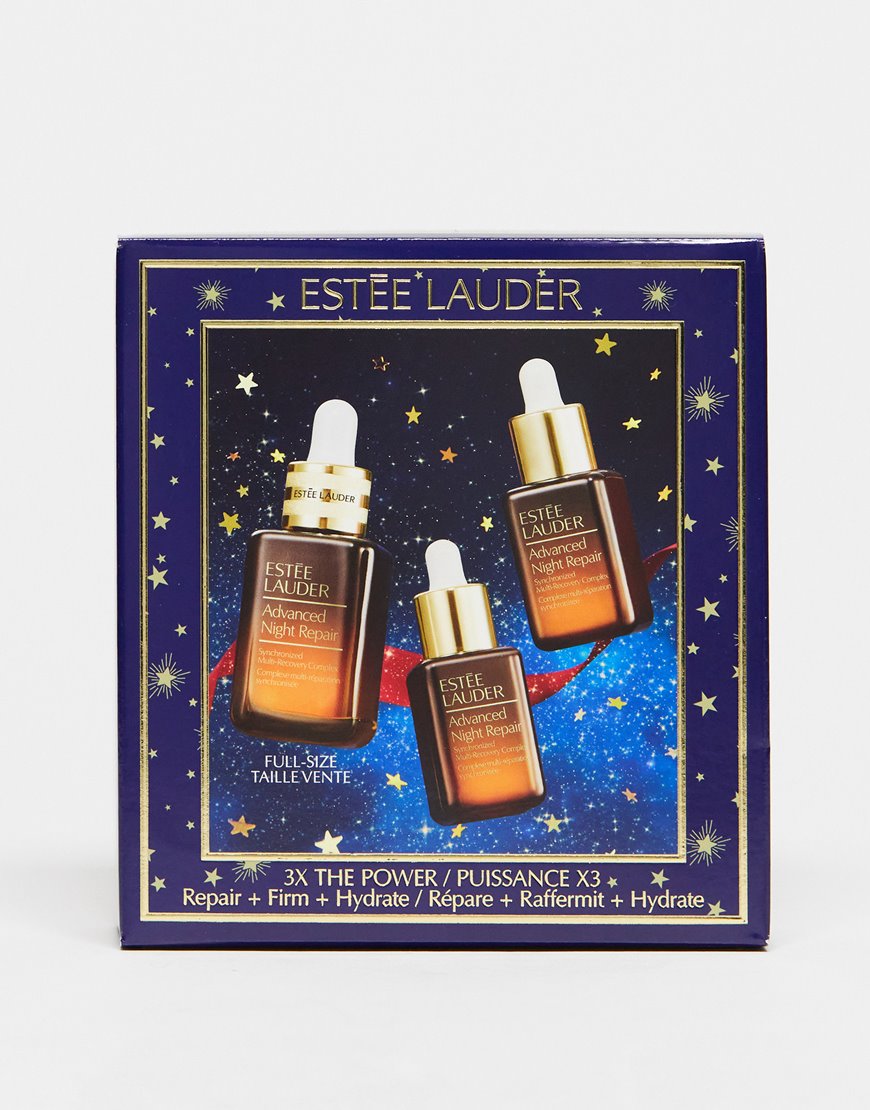 Estee Lauder 3x The Power Advanced Night Repair Serum Skincare Set | ASOS Style Feed