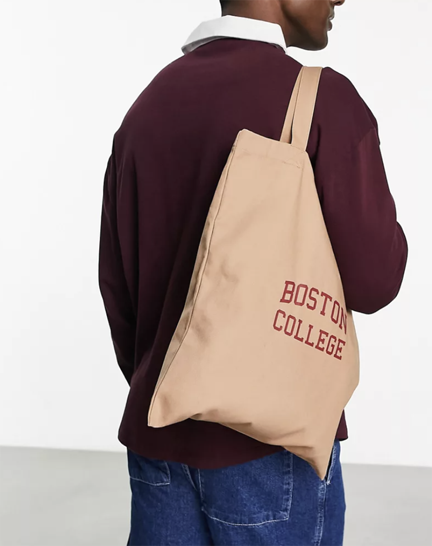Boardmans Boston College tote bag in beige