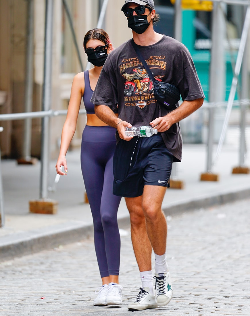 Jacob Elordi walking