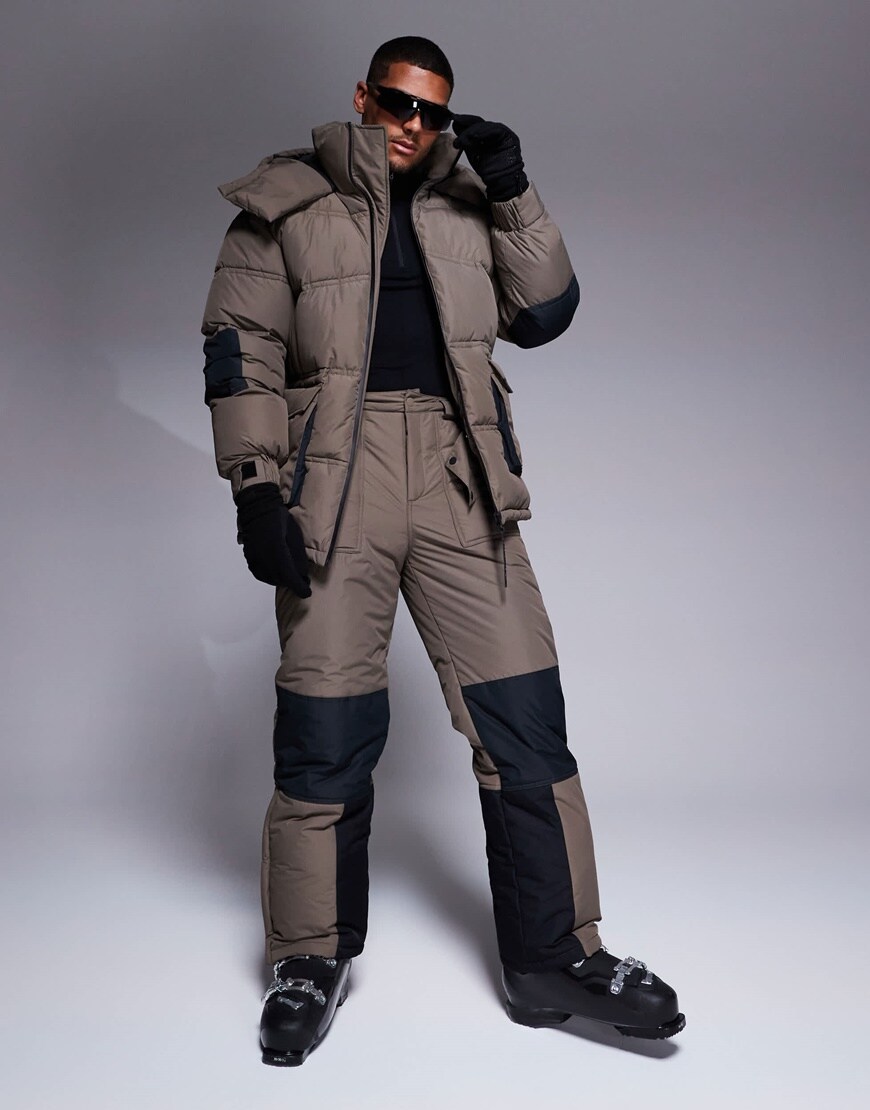 Model wearing ASOS 4505 puffer jacket | ASOS Style Feed