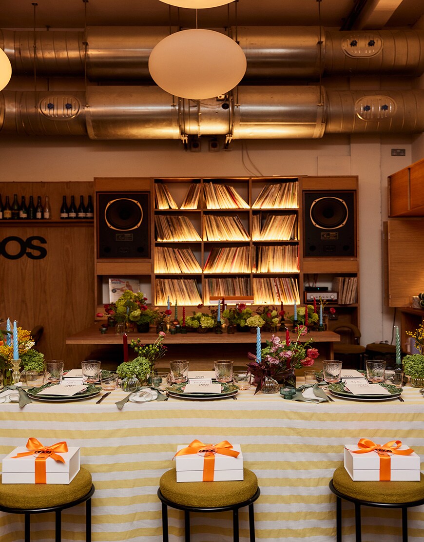 Bambi, Hackney. Banquet spread |ASOS Style Feed