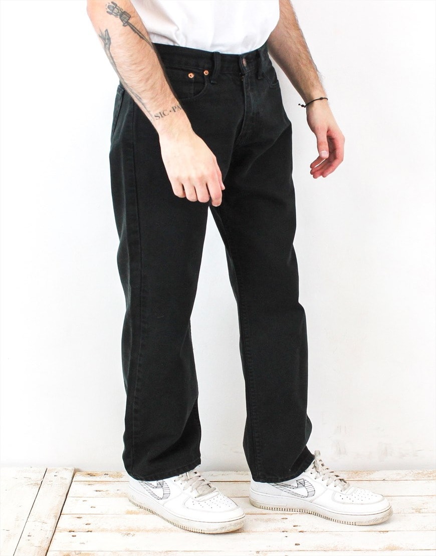 751 02 Jeans W31 L30 Regular Straight 2004 denim y2k Black | ASOS Style Feed