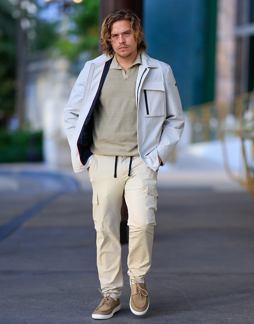 Dylan Sprouse wearing boat shoes | ASOS Style Feed