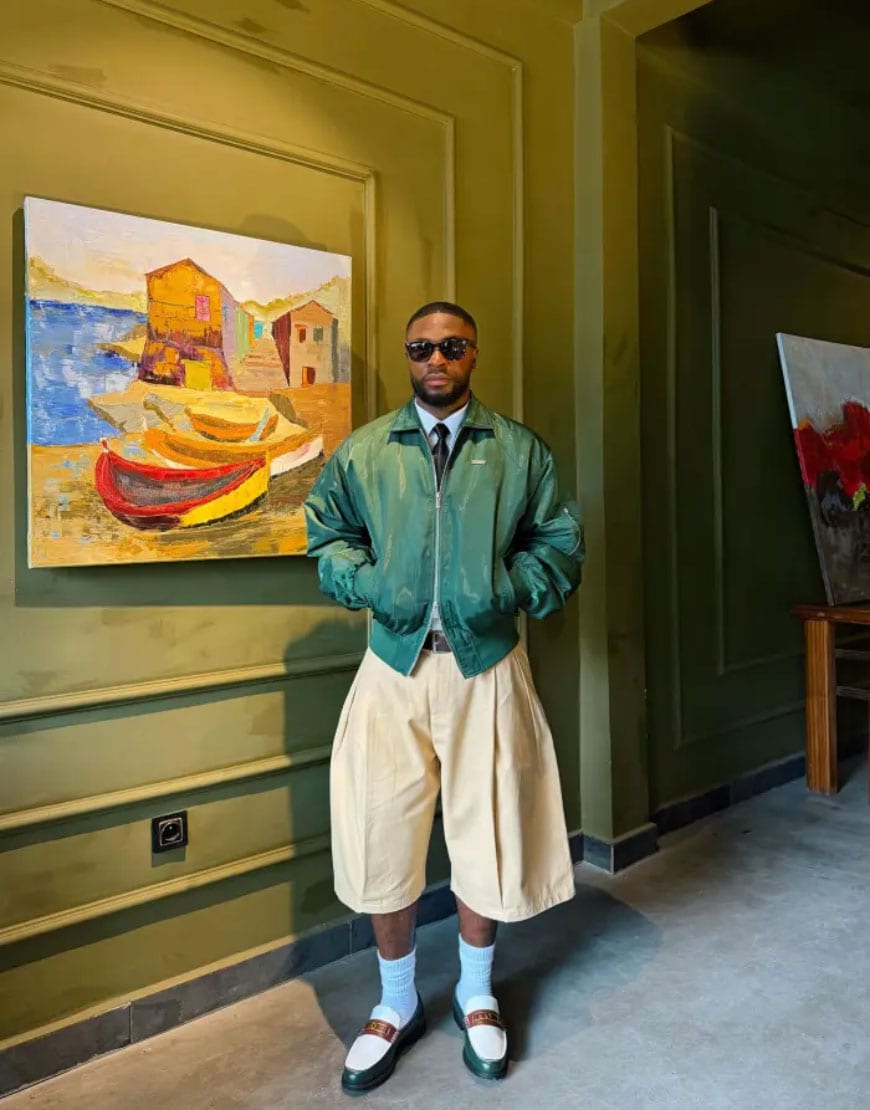 mr.criminel__de_la____sap01 sage green outfit | ASOS Style Feed