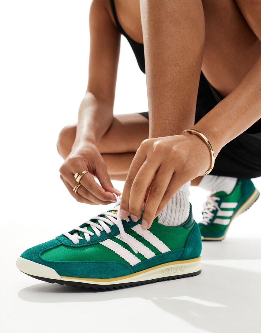 Green adidas originals SL 72 RS | ASOS Style Feed