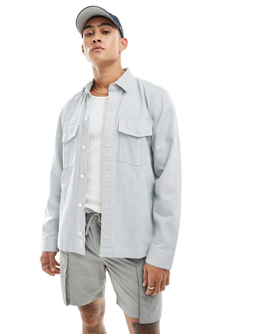 Hollister workwear shacket  | ASOS Style Feed