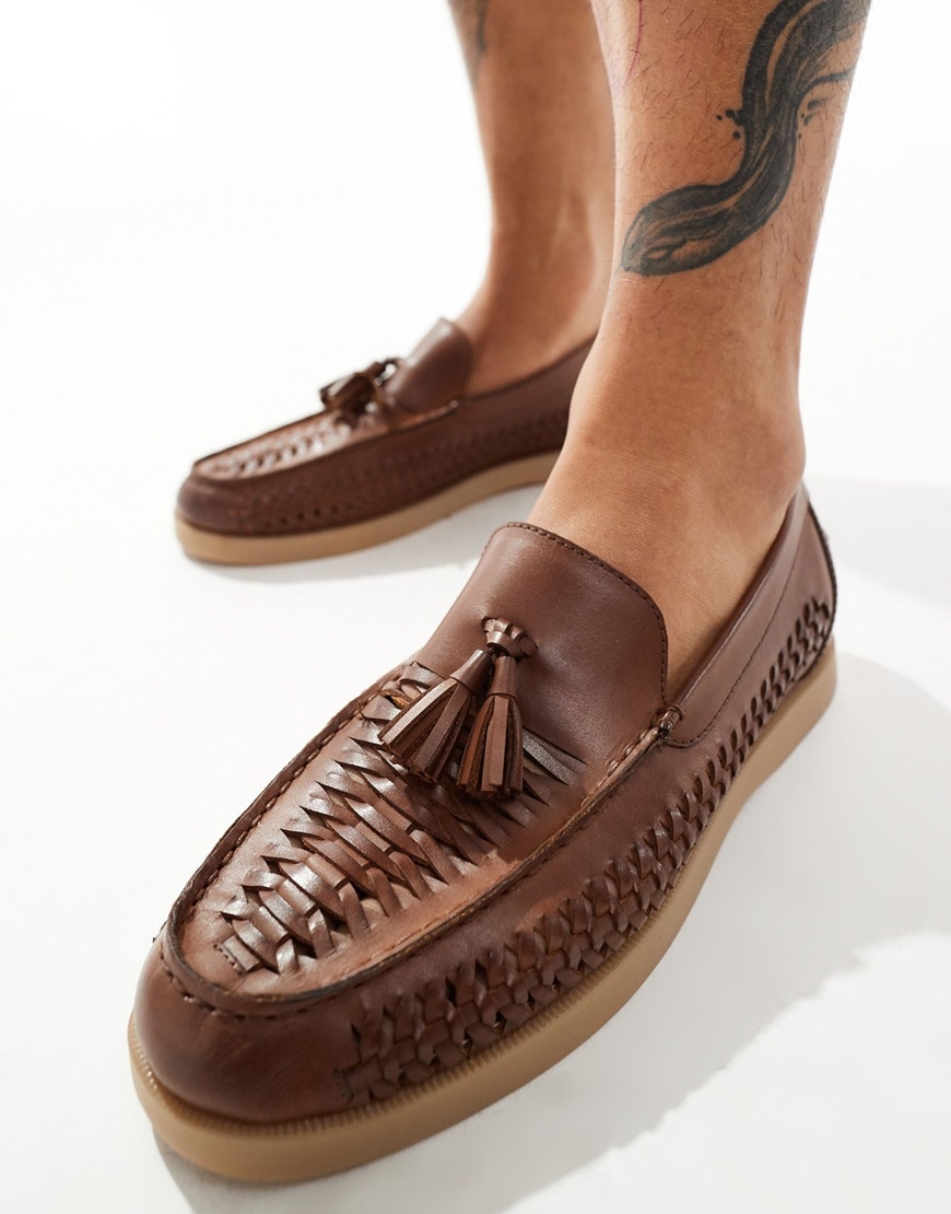 ASOS DESIGN woven loafers | ASOS Style Feed