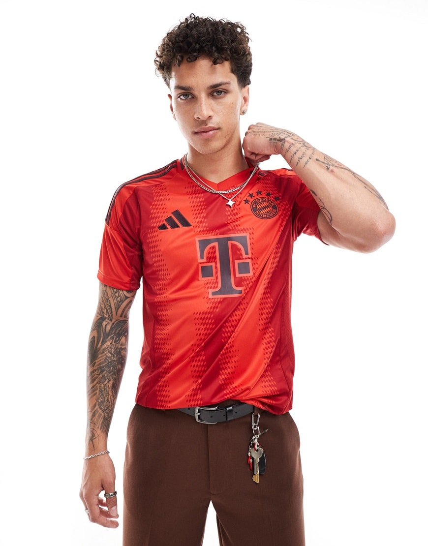 adidas football Bayern Munich jersey | ASOS Style Feed