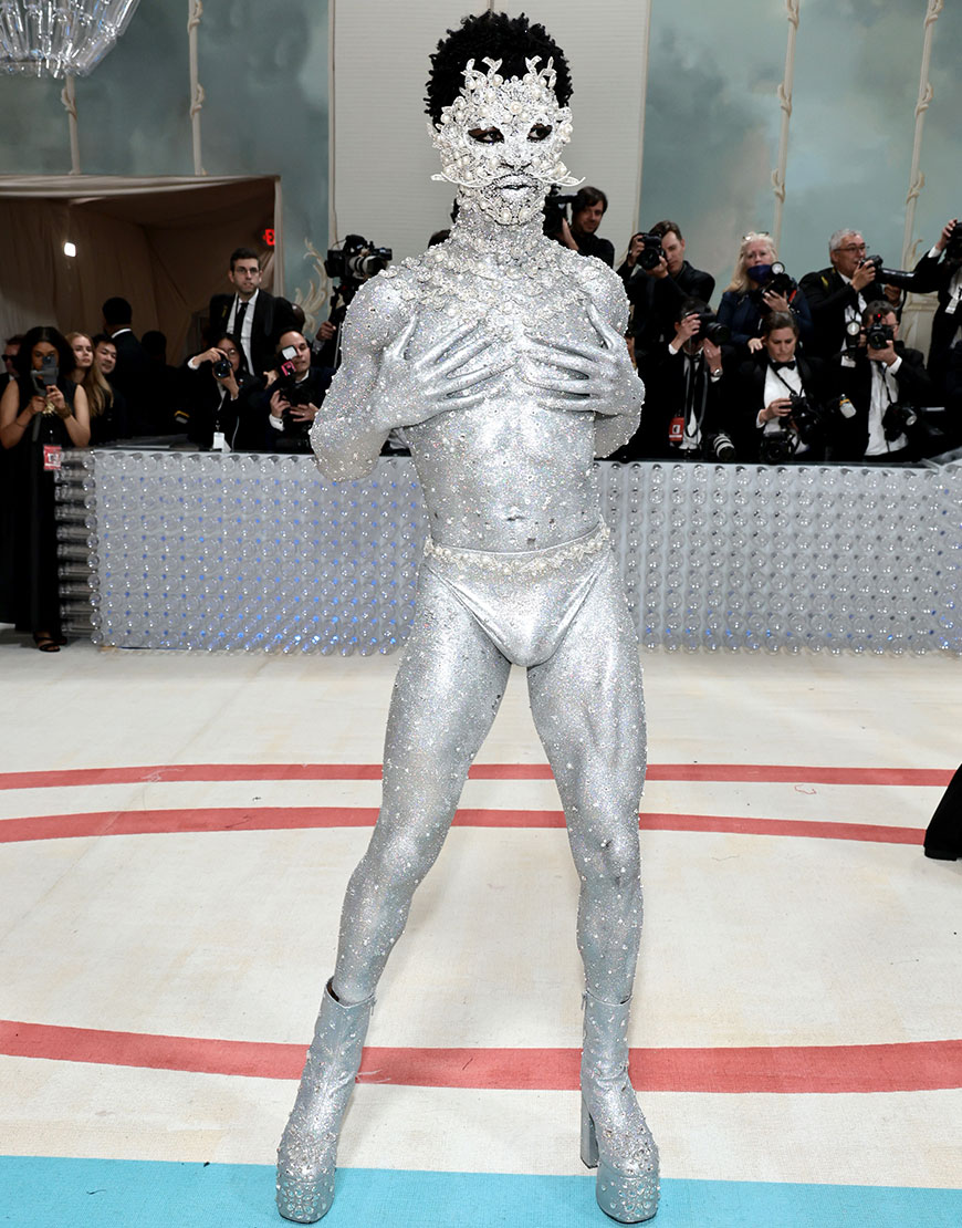 Lil Nas X at the 2023 Met Gala | ASOS Style Feed