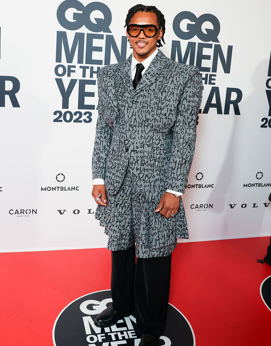 Jules Kounde models extravagant outfit at fashion event | ASOS Style Feed
