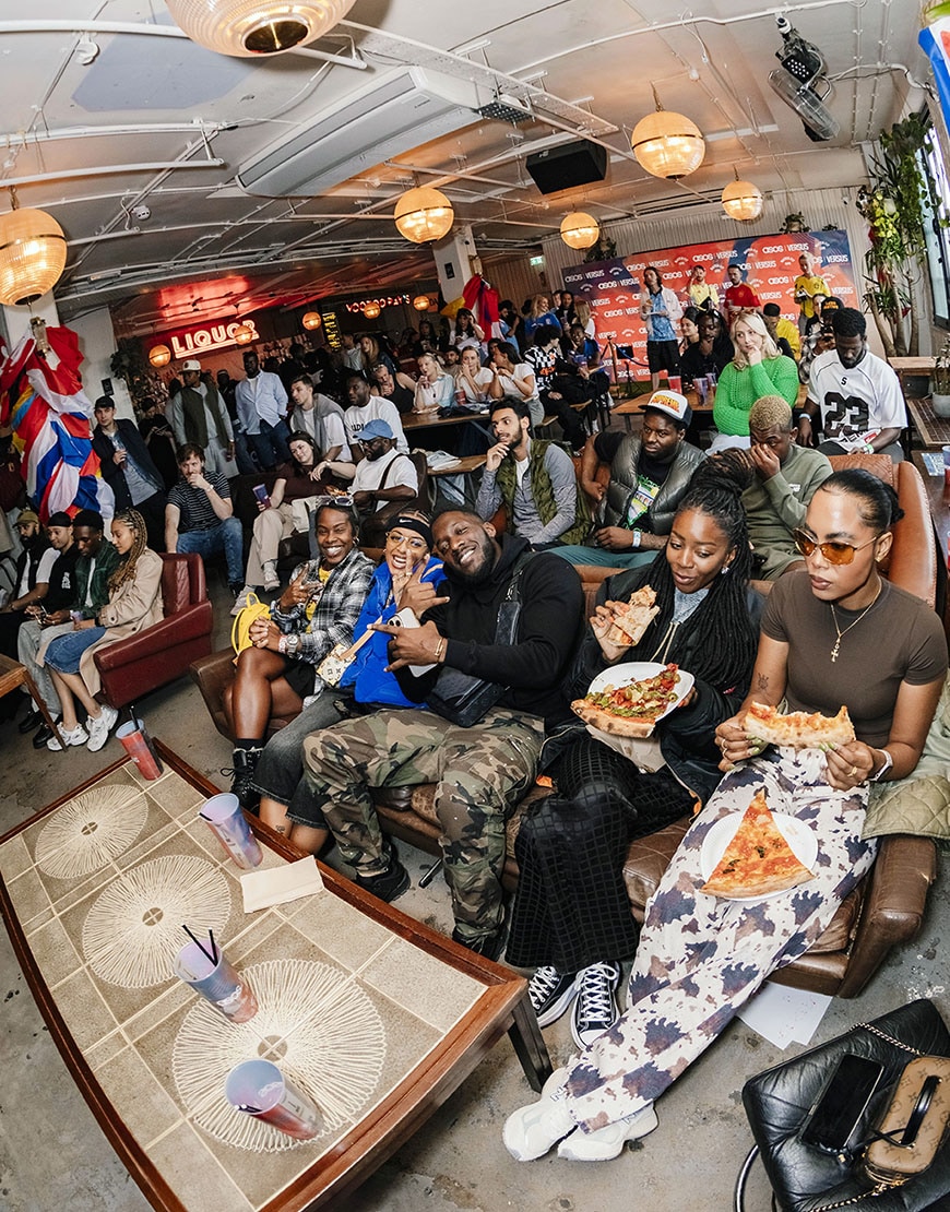 People at Versus Match Fit Live event