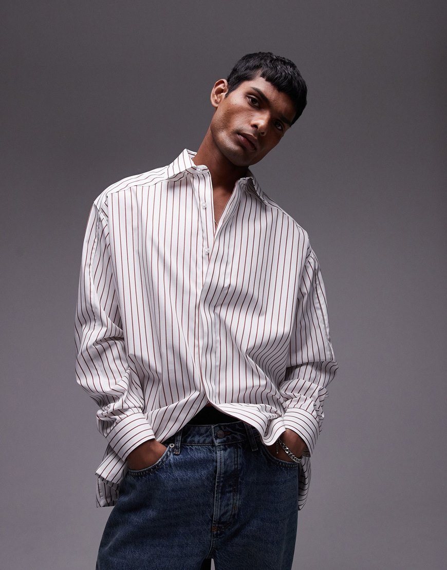 Topshop oversized striped shirts | ASOS Style Feed
