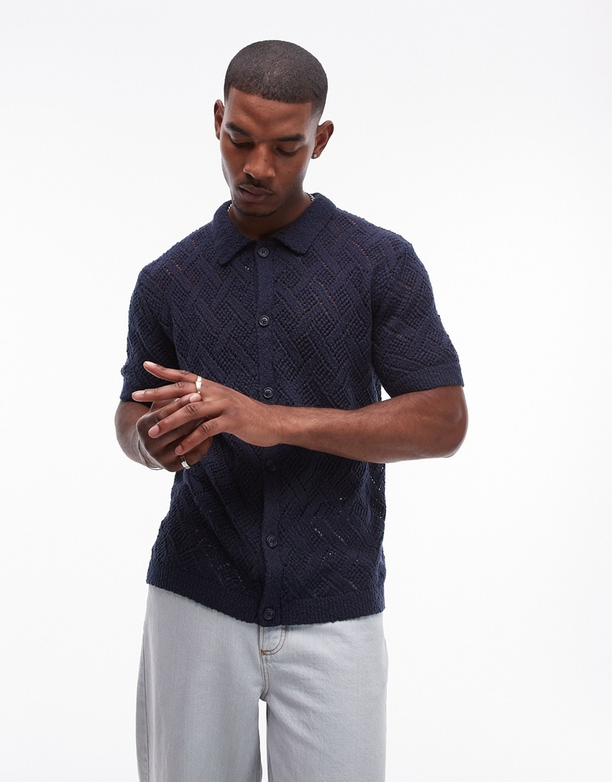 Topman crochet shirt | ASOS Style Feed