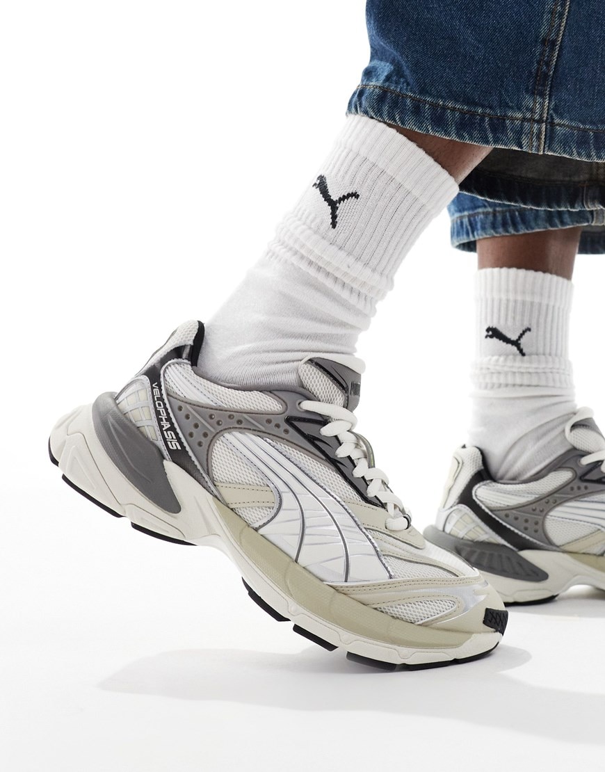 Puma Velophasis Always On trainers in grey | ASOS Style Feed