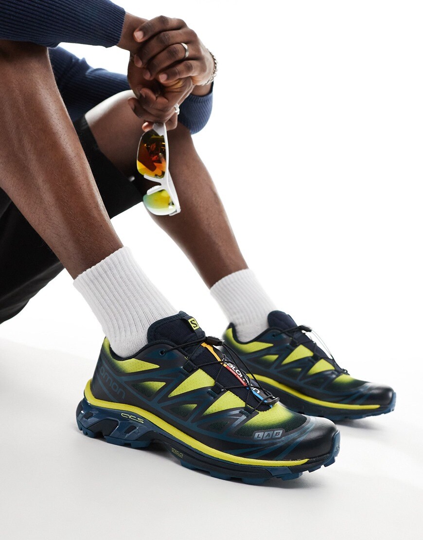 Salomon XT-6 Skyline trainers in grey | ASOS Style Feed