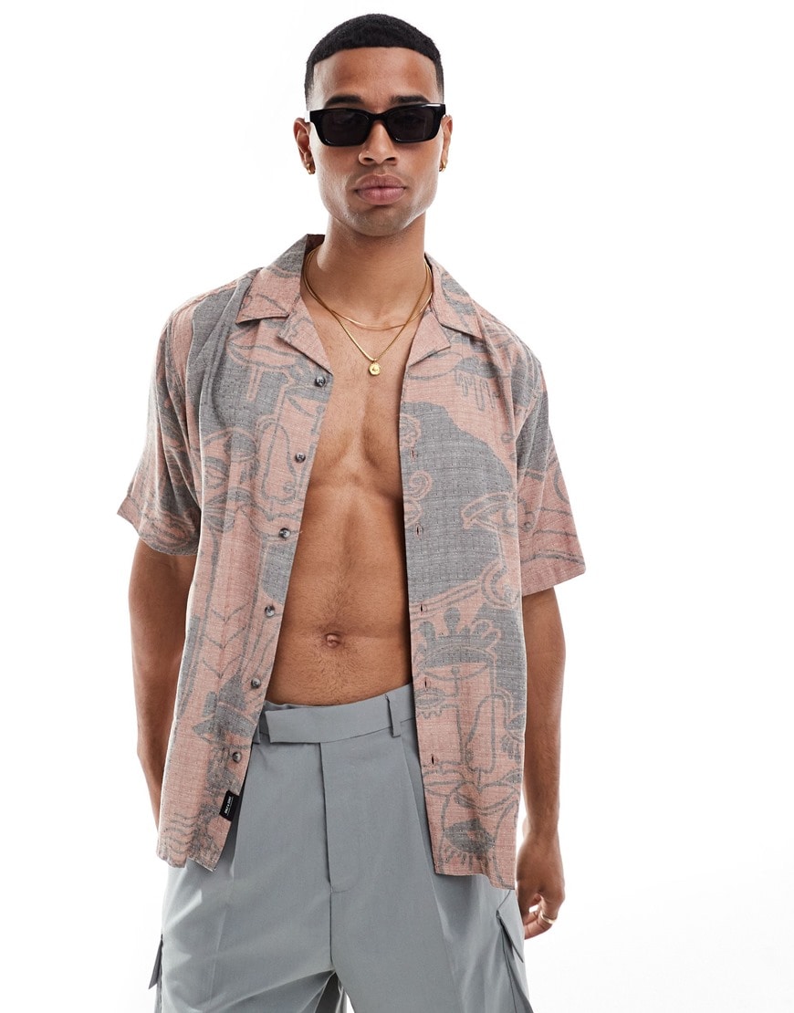 Only & Sons revere collar shirt | ASOS Style Feed