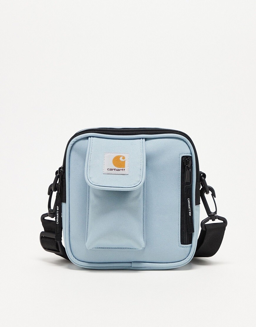 Carhartt WIP unisex essentials flight bag in light blue | ASOS Style Feed