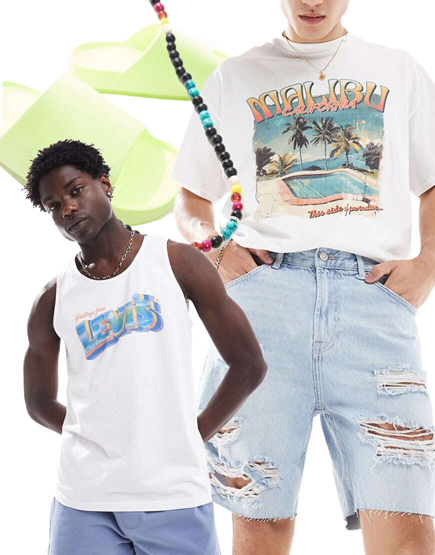 A surf-inspired look ft. Levi's, Bershka and more | ASOS Style Feed