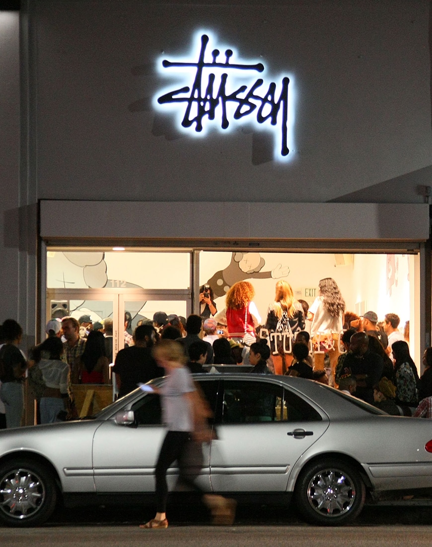 Stüssy store from the outside view