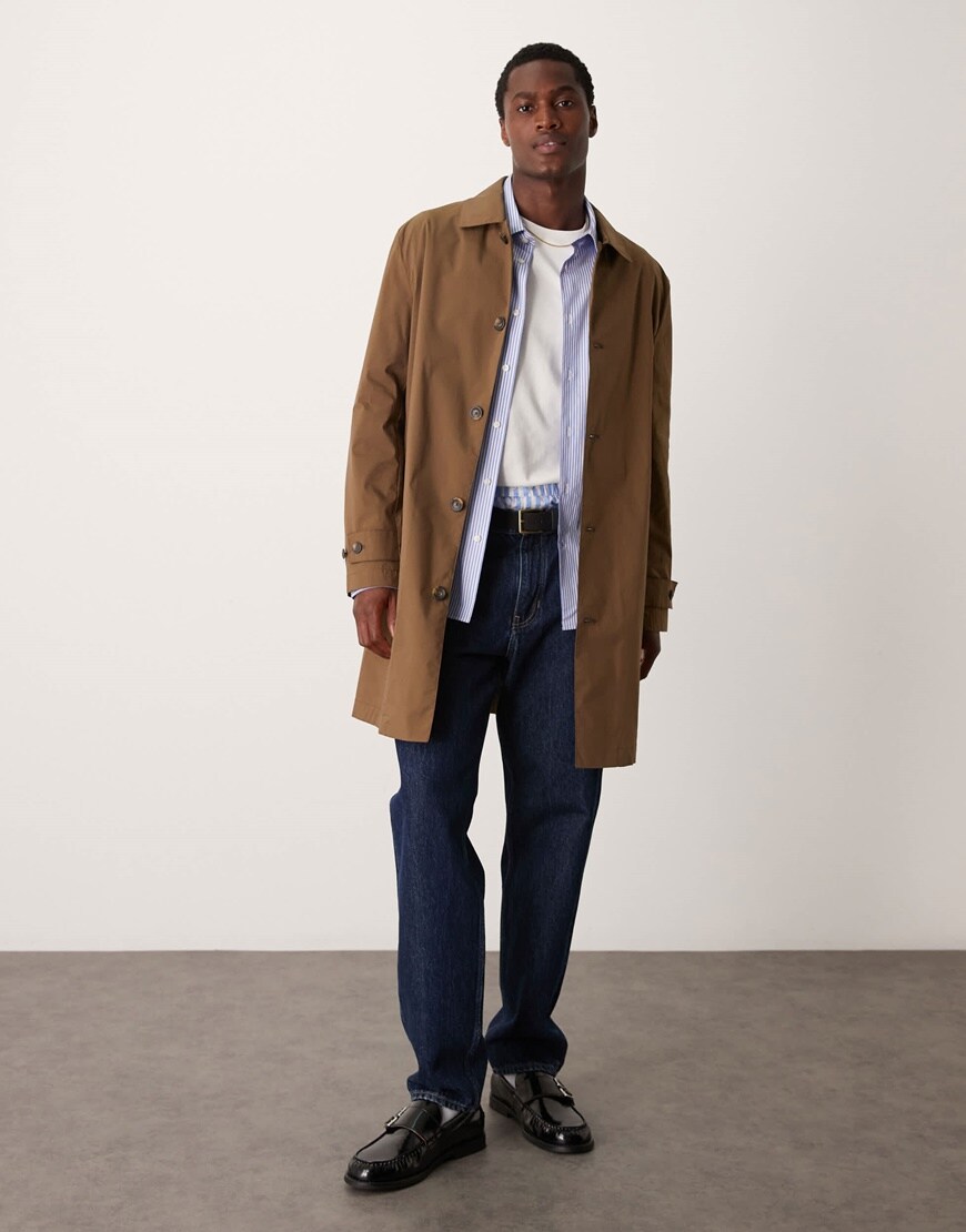 Mango classic trenchcoat in beige | ASOS Style Feed