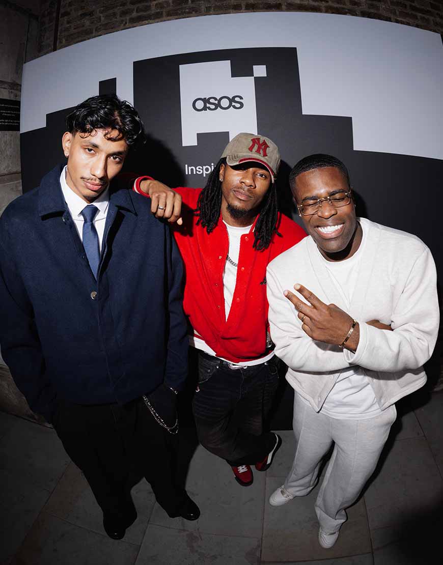 Bryan, Nile and Julius at the Inspired By launch event | ASOS Style Feed