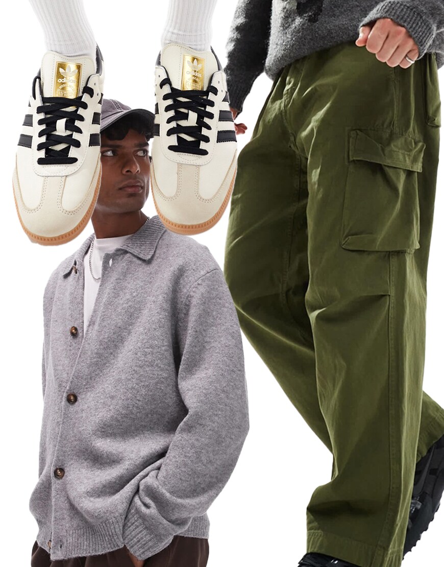 Collage of clothes to wear to the pub