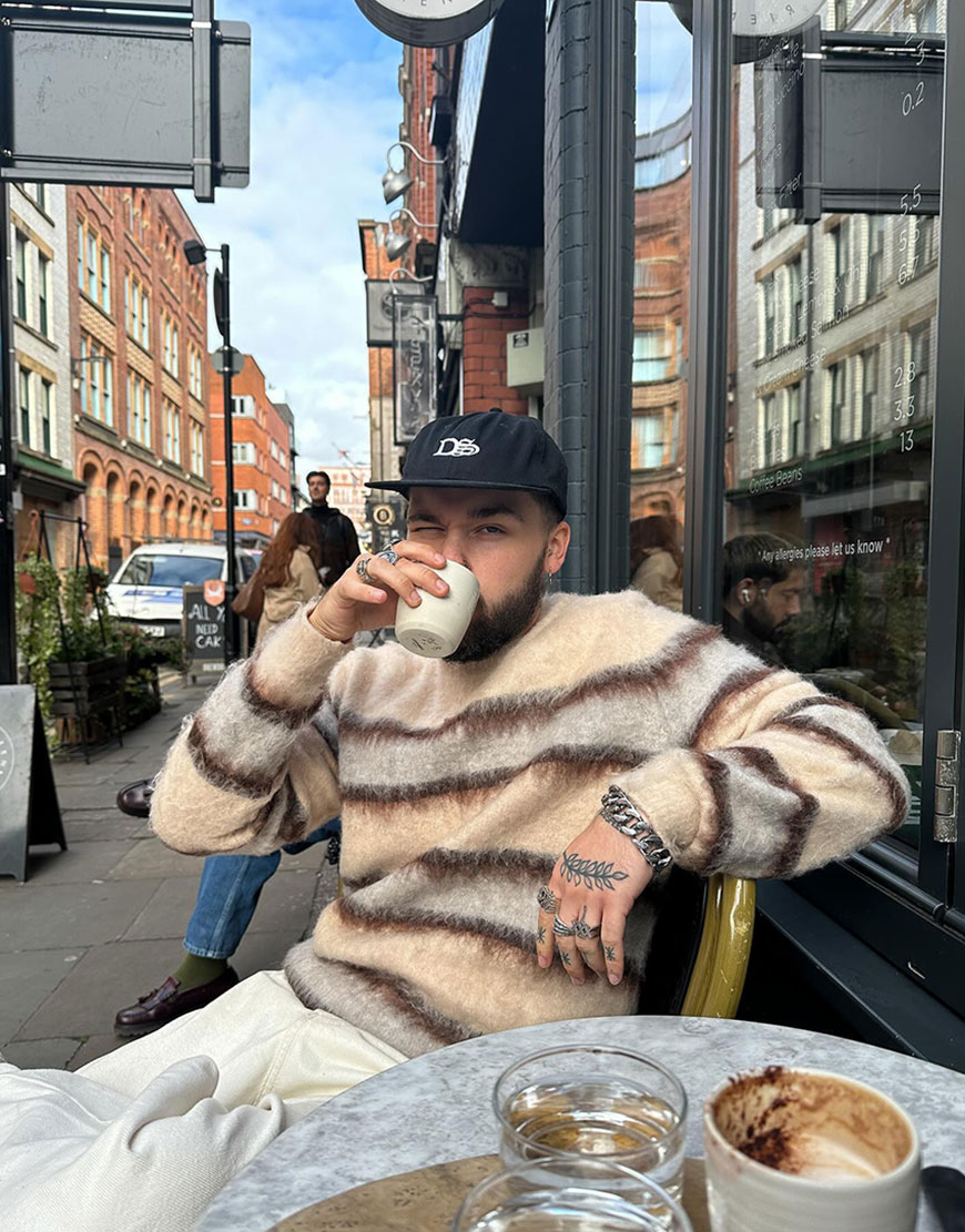 Man Wearing Striped Jumper | ASOS Style Feed