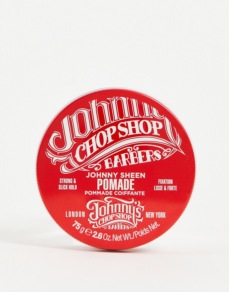 Johnny pomade in a red container
