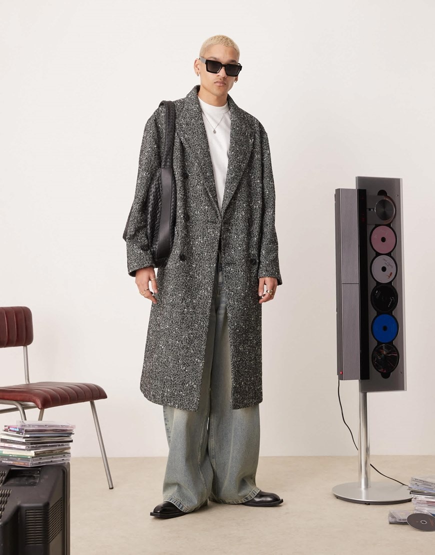 Man wearing coat