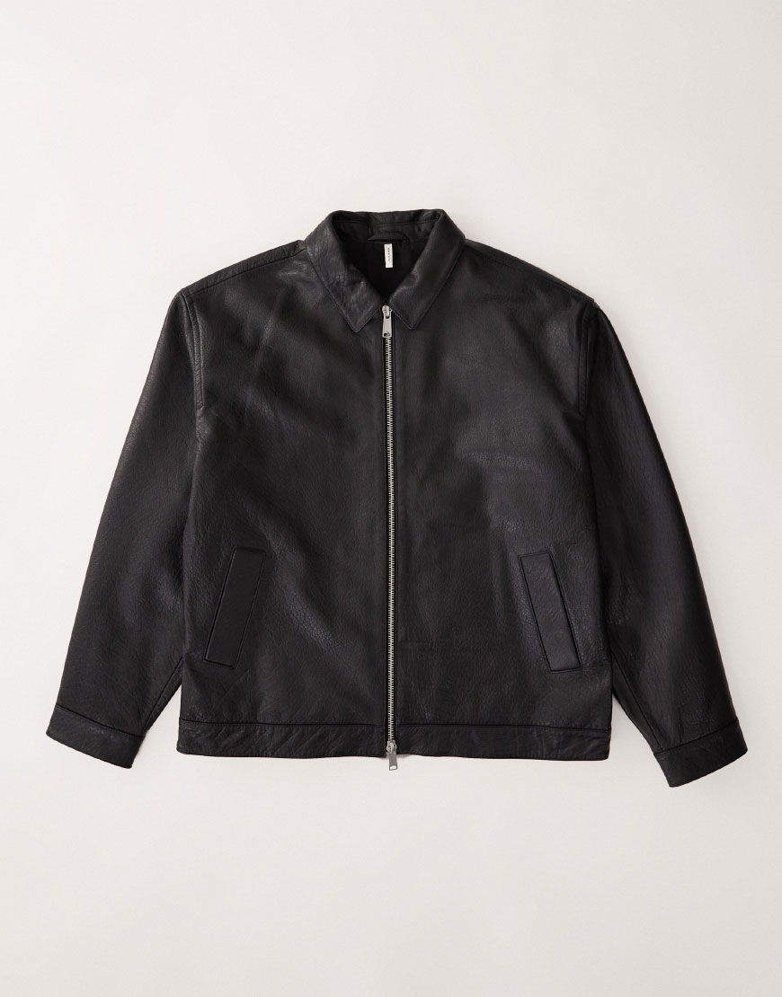 ASOS Collective Leather Jacket