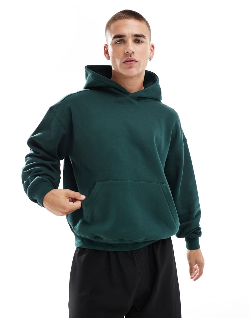 Model in green hoodie | ASOS Style Feed