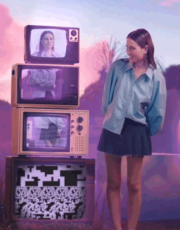 Madeline Argy at the ASOS Unreal Finds campaign