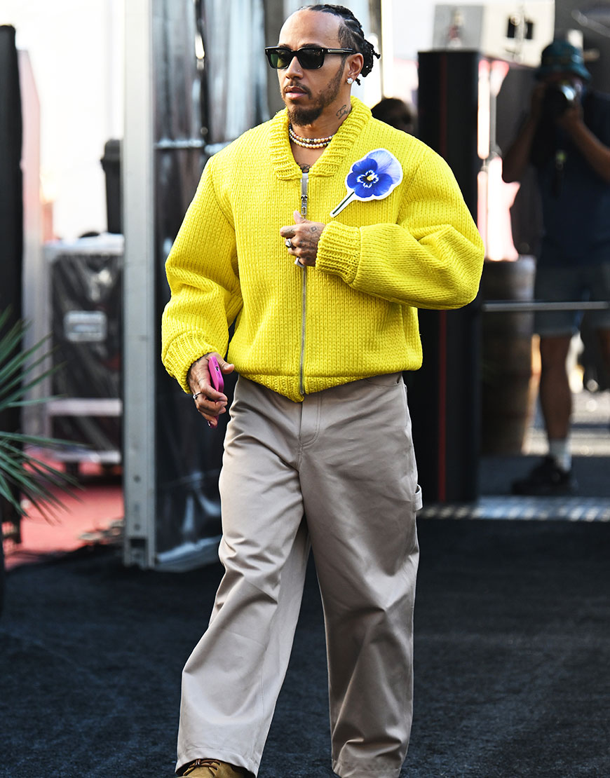 Lewis Hamilton at the United States Grand Prix