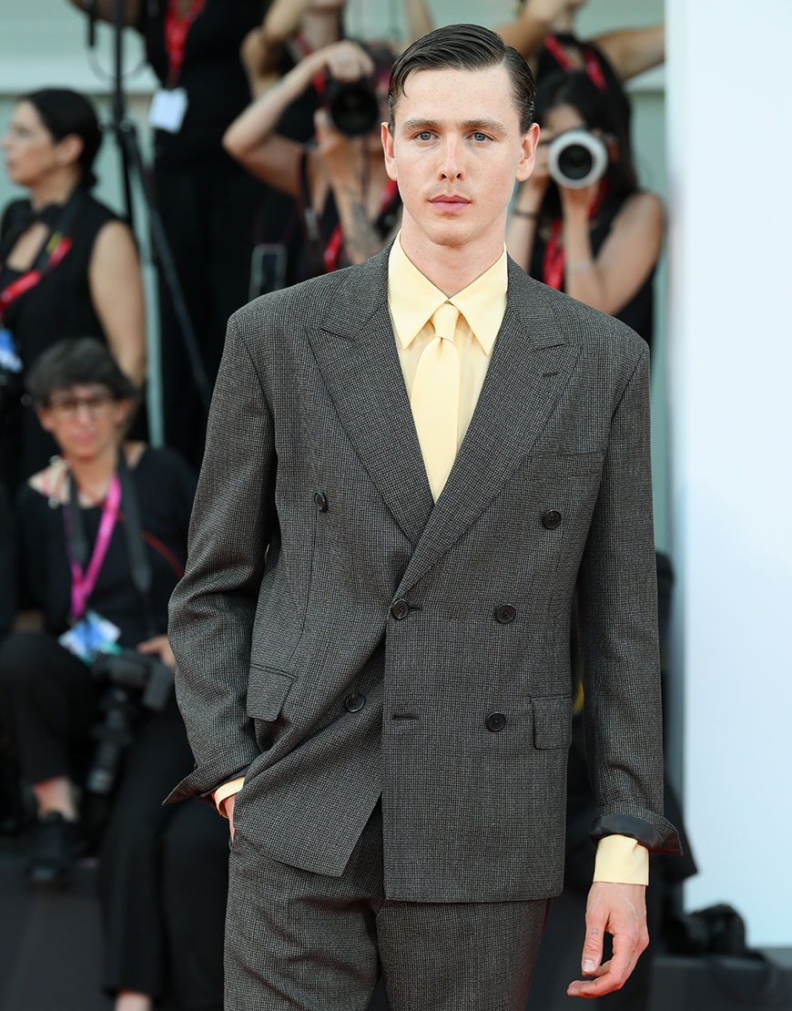 Harris Dickinson at Babygirl Venice Premiere