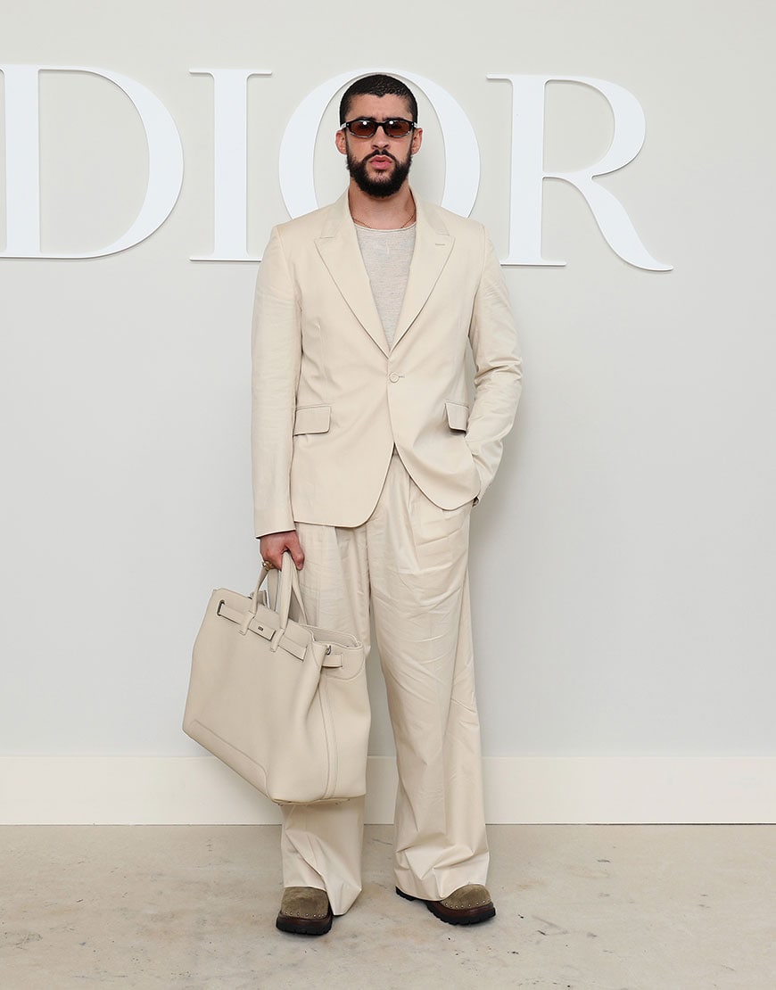 Bad Bunny at the Dior Show