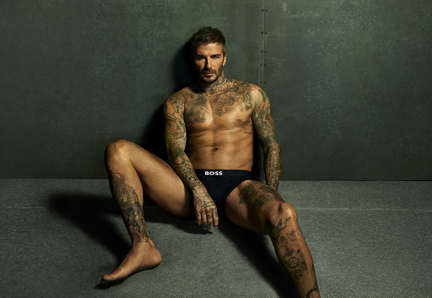 David Beckham in BOSS Bodywear. | ASOS Style Feed