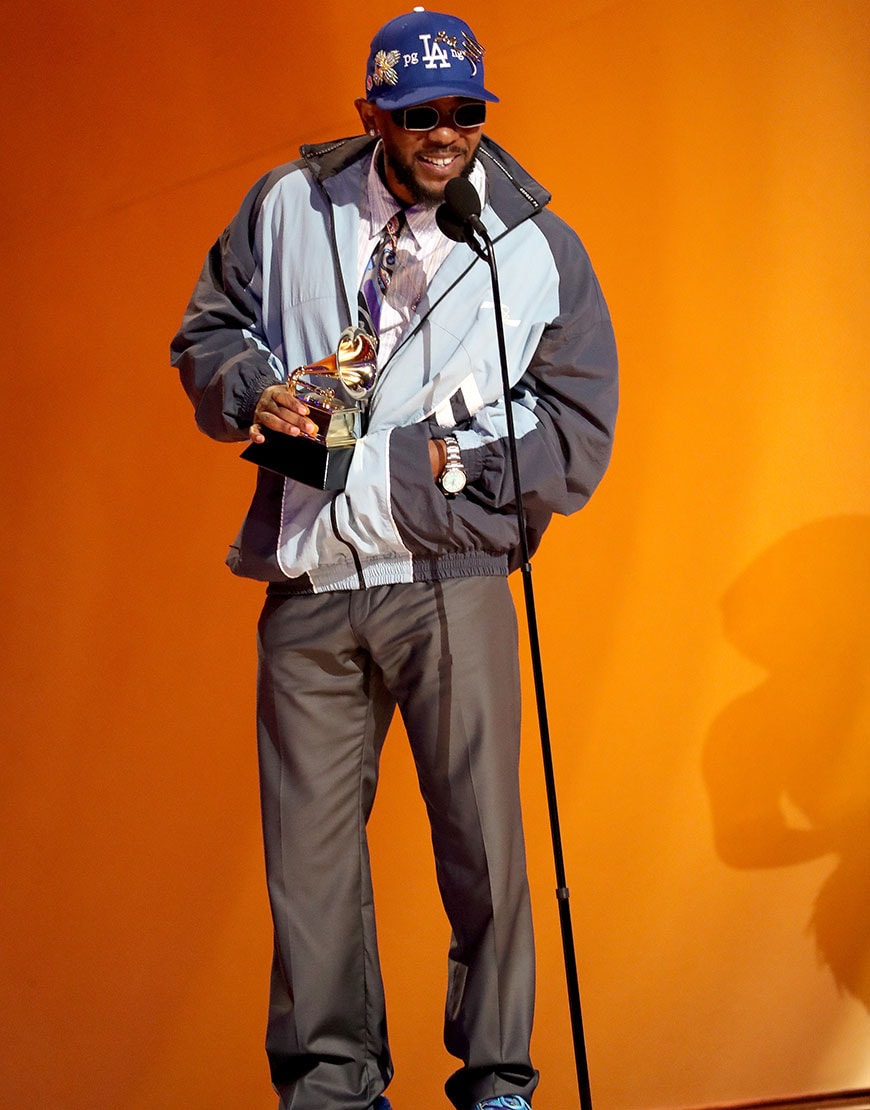 Kendrick Lamar in a corpcore and tracksuit look | ASOS Style Feed