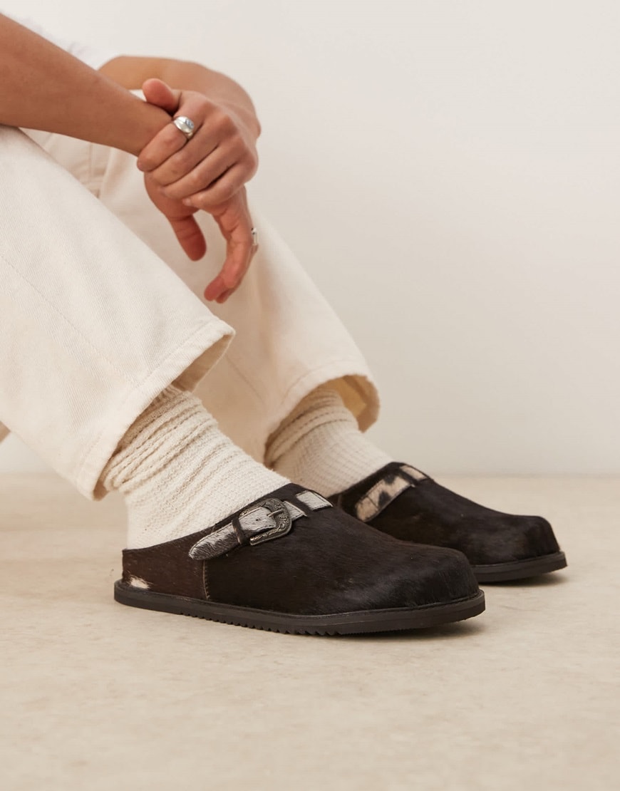 Black mules