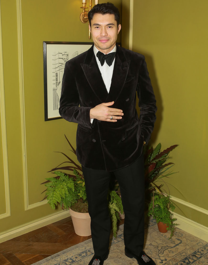 Henry Golding at the BAFTAs Afterparty