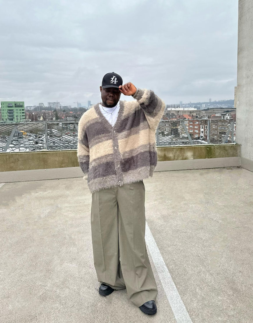 Man Wearing Baseball Cap