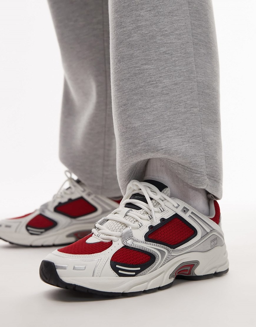 Tommy Jeans Archive 97 sneakers in red