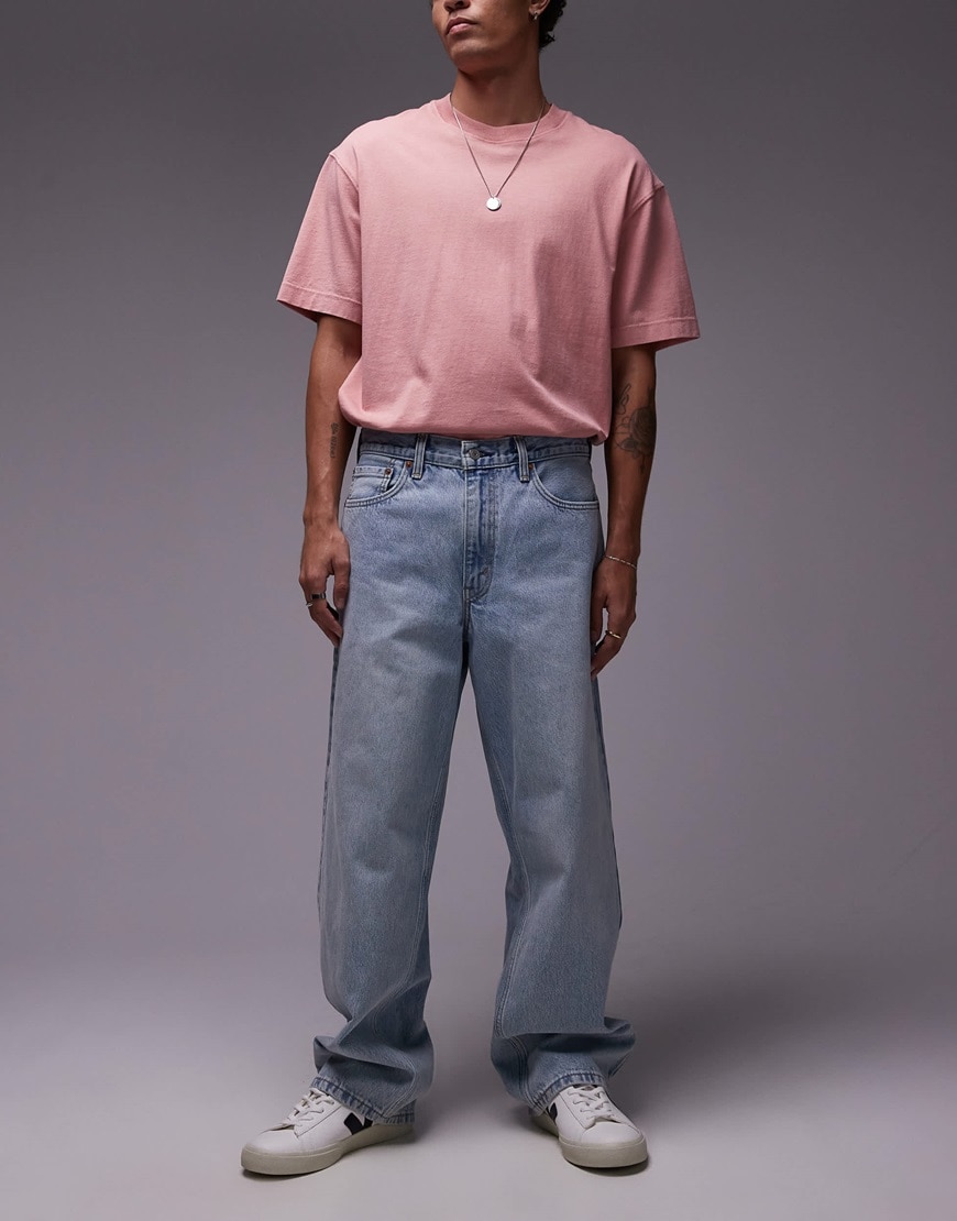 Levi's 578 baggy fit jeans in bleach wash | ASOS Style Feed