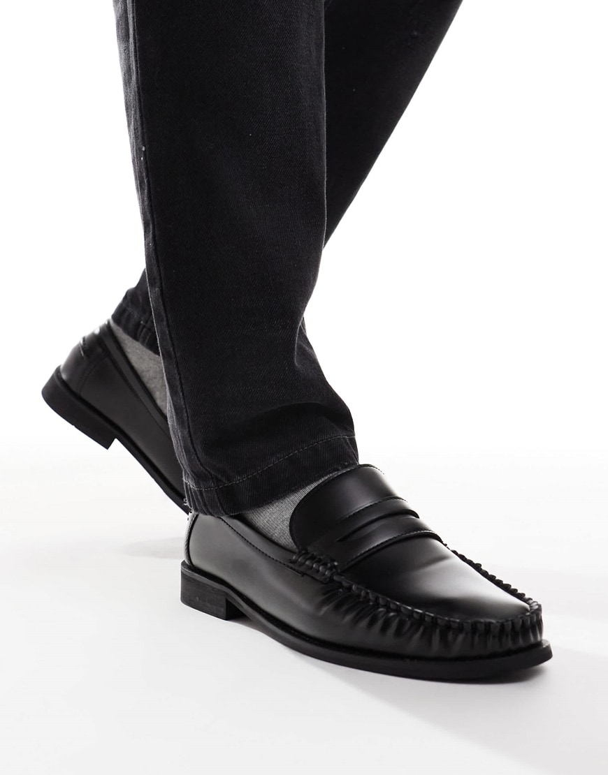 SEQWL Hero loafers in PU black | ASOS Style Feed